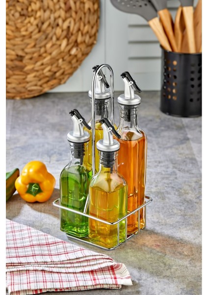 Şık 5 Parça Yağdanlık, Sosluk ve Baharatlık Seti, Dayanıklı ve Kullanışlı Tasarım fiyatları