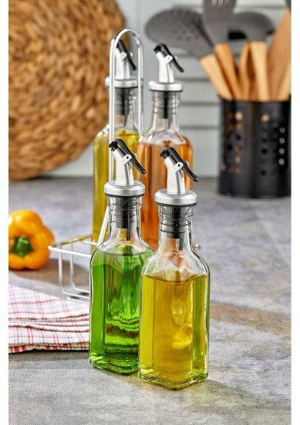 Şık 5 Parça Yağdanlık, Sosluk ve Baharatlık Seti, Dayanıklı ve Kullanışlı Tasarım indirimleri