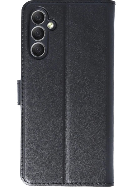 Samsung Galaxy A24 4g Kılıf Trend S Plus Kapaklı Kılıf - Siyah