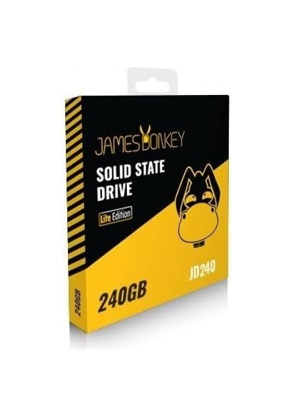 Donkey JD240 Le 240GB 2.5" 3D Nand 510MB/500MB/SN SSD Disk - 3 Yıl Birebir Değişim Garantisi modelleri