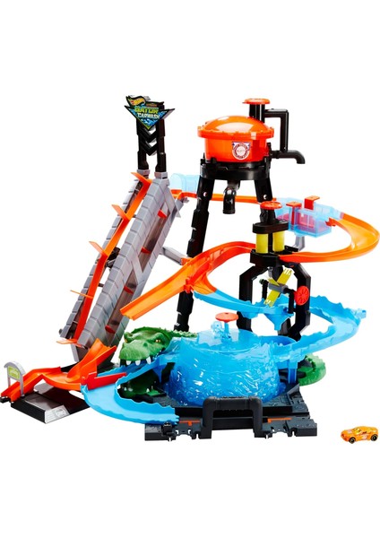 Wheels® Ev Timsah Araba Yıkama Oyun Seti, 4y+, FTB67