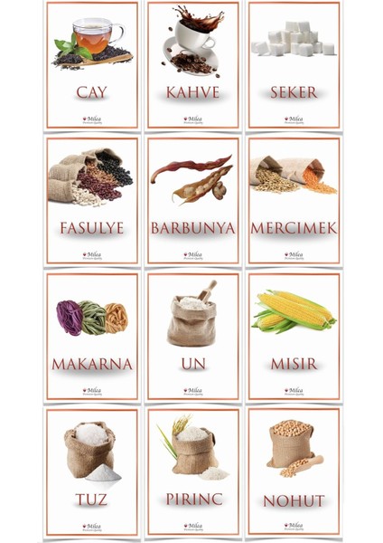 12'li Kulplu Cam Bakliyat Kavanozu Seti, Şık ve Suya Dayanıklı Görsel Etiketli modelleri