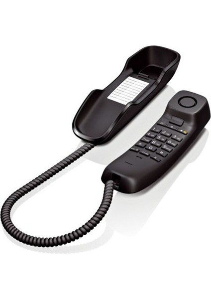 DA210 Kablolu Duvar Tel, Siyah, Güçlü ve Dayanıklı Elektrik Bağlantı Çözümü fırsatları