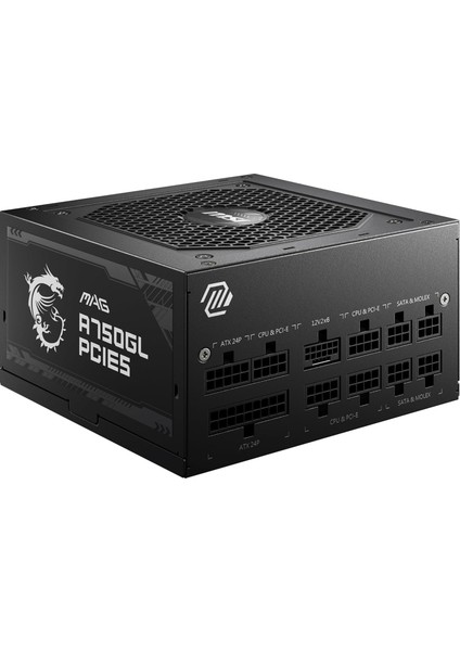 Mag A750GL Pcie5 750W 80+ Gold Power Supply