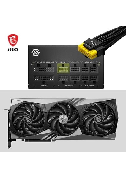 Mag A750GL Pcie5 750W 80+ Gold Power Supply modelleri