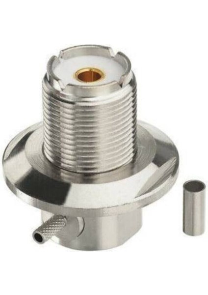 Dual Bant Metal Anten Seti, 5m RG316 Kablo ve Braket ile Güçlü Bağlantı