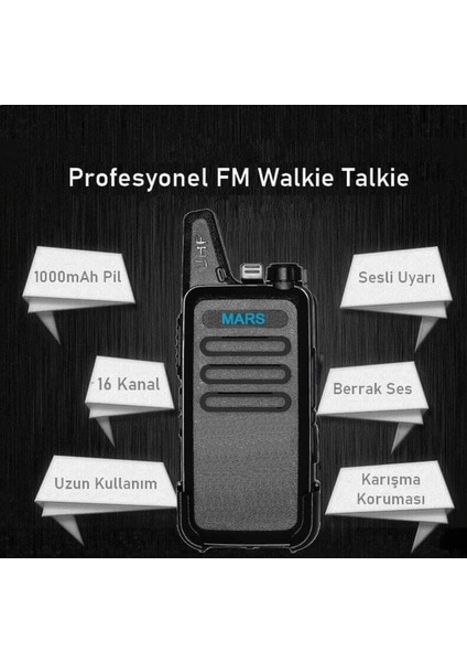 Yüksek Kaliteli Lisanssız El Telsizi, Sağlam ve Güvenilir Iletişim Için Ideal modelleri