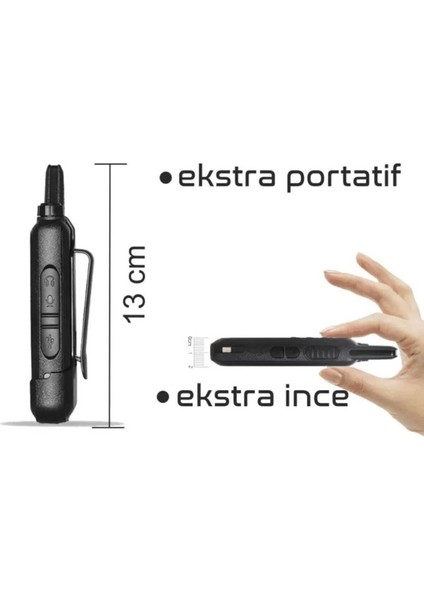 Yüksek Kaliteli Lisanssız El Telsizi, Sağlam ve Güvenilir Iletişim Için Ideal fırsatları