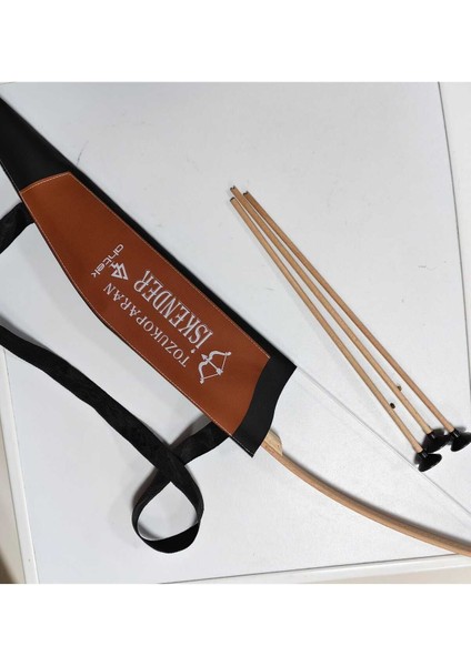 Kahverengi Tozkoparan Ok ve Yay Seti, Kaliteli ve Dayanıklı Av Ekipmanı