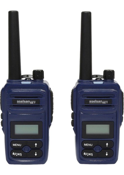 Iki Adet Uzun Menzilli El Telsizi, Pil ve Şarj Dahil, 16 Kanal, 121 Alt Kanal