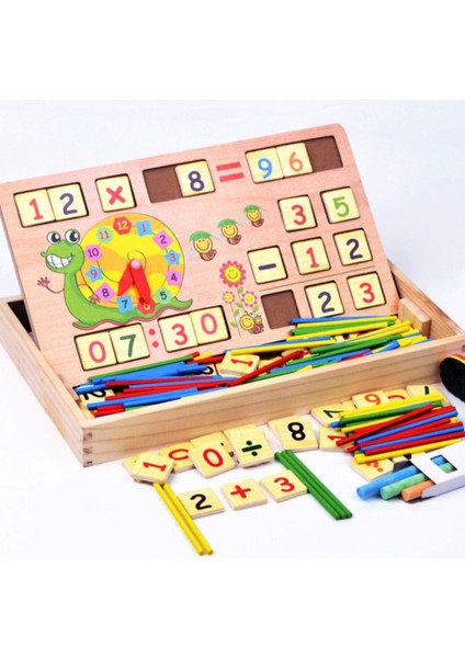 Doğal Ahşap Matematik Öğrenme Oyunu Seti, Eğlenceli Tangram Hediye indirimleri