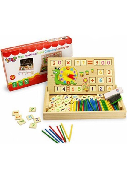 Doğal Ahşap Matematik Öğrenme Oyunu Seti, Eğlenceli Tangram Hediye