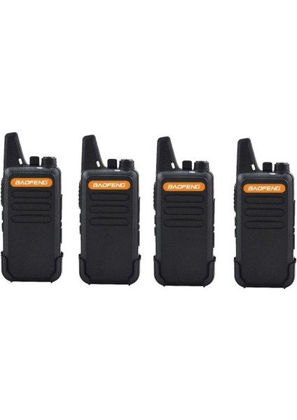 4'lü Türkçe Konuşan El Telsizi Seti, Kablosuz ve Güçlü Iletişim
