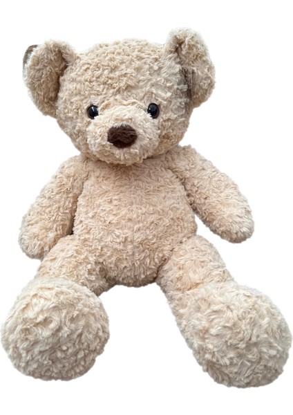 Büyük Boy Kahverengi Kaliteli Peluş Ayı Oyuncak 80 cm Yumuşacık Pamuk Kumaş