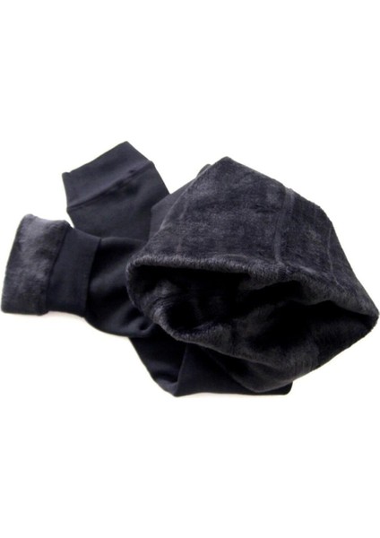 Kadın Siyah Termal Tayt Kışlık Içi Peluş fiyatları