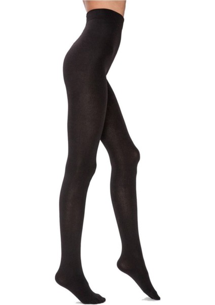 Kadın Siyah Içi Polarlı Termal Külotlu Çorap