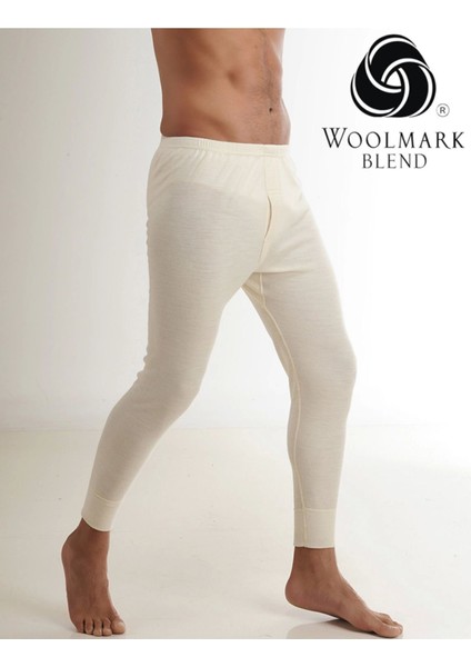 Içlik 101 Krem Erkek Uzun Yün Içlik Termal Don