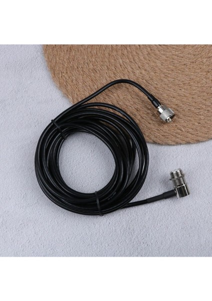 Uhf Vhf Hf Telsiz Araç Anteni Montaj Kablosu 3m Pipo Konnektör