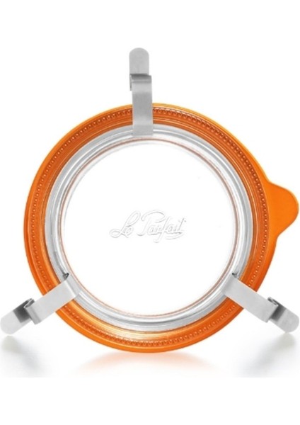 3 Klipsli Cam Kavanoz, 425 Ml, Beyaz, Şık ve Kullanışlı Saklama Çözümü fiyatları