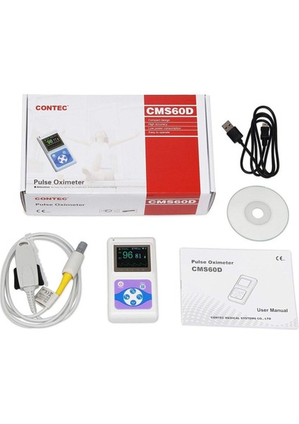 El Tipi Pulse Oksimetre, Sağlık Takip Cihazı, Kolay Kullanım, Güvenilir Ölçüm