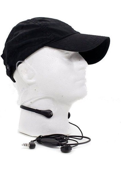 Şeffaf Akustik Boyun Tipi El Telsiz Mikrofon Kulaklık Seti fırsatları