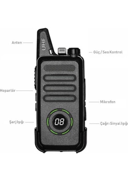 Restoran ve Kafe Için Kablosuz Telsiz Set, Kulaklık Dahil, Pratik Iletişim Çözümü fiyatları