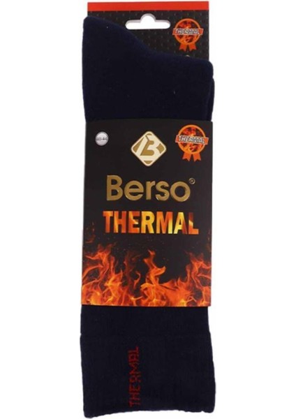 Erkek Mavi Termal Çorap