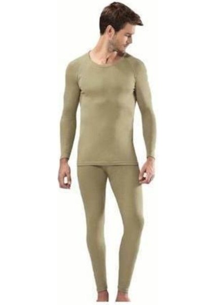 Erkek Haki Termal Içlik Takım