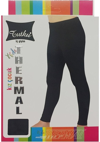 Kız Çocuk Siyah Termal Tayt modelleri
