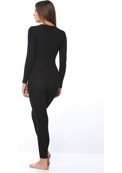 Kadın Siyah Alt Üst Kışlık Termal Set fiyatları