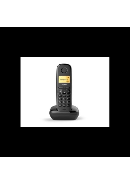 Dect Telefon Siyah 18 Saat Konuşma 200 Saat Bekleme 80 Rehber Kapasiteli fiyatları