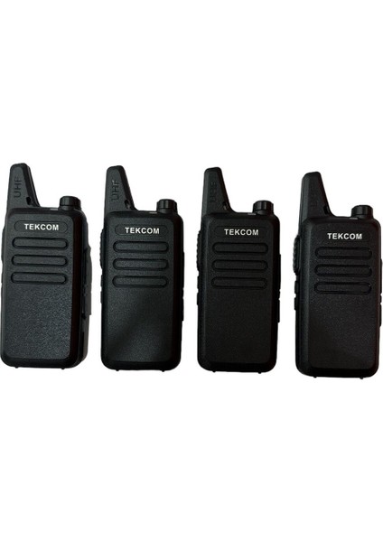 4'lü Telsiz ve Kulaklık Seti, Kaliteli ve Taşınabilir Ses Çözümü