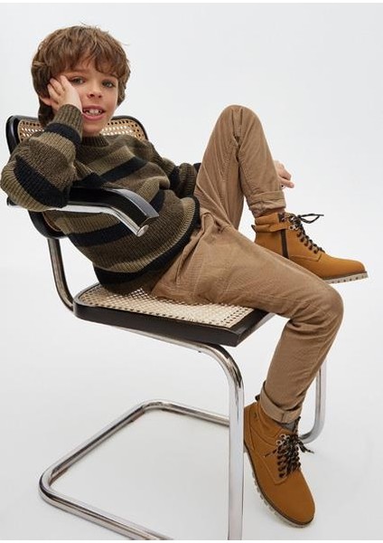 Erkek Çocuk Kadife Pantolon