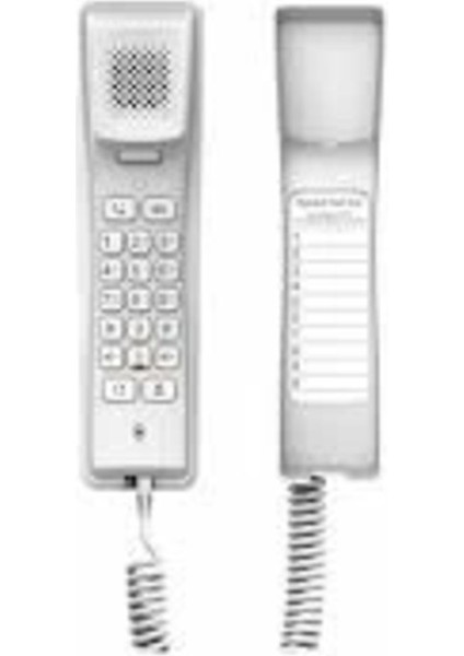 Beyaz Duvar Tipi Ip Telefon, Poe ile Güçlü ve Şık Tasarım