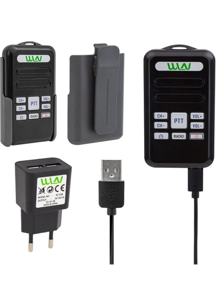 Mini El Telsizi 3-5 Km, 16 Kanal, Pil ve Şarj Cihazı ile Birlikte fiyatları