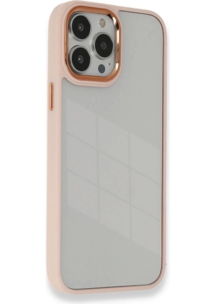 iPhone 14 Pro Kılıf Dora Kapak - Pudra