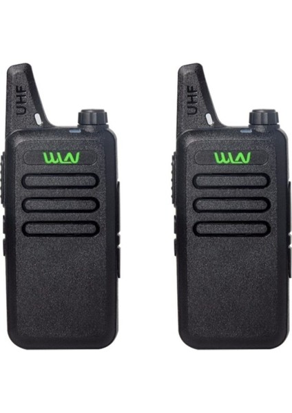 Iki Kişilik Uzun Menzil Telsiz Seti, Şarj Ünitesi ve Kulaklık Dahil