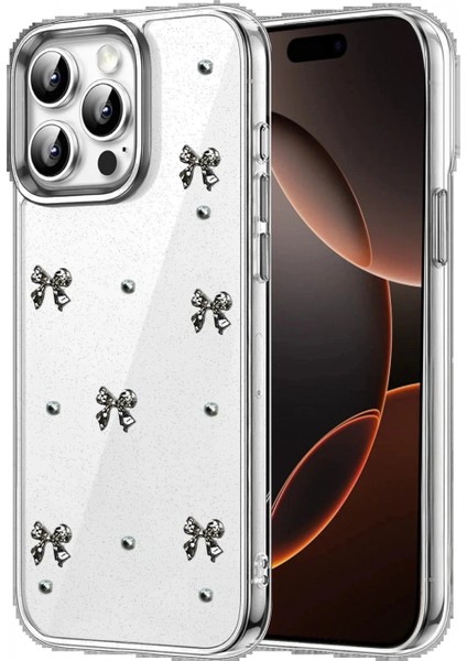 Apple iPhone 15 Pro Fiyonk Desenli Kapak - Desen 10