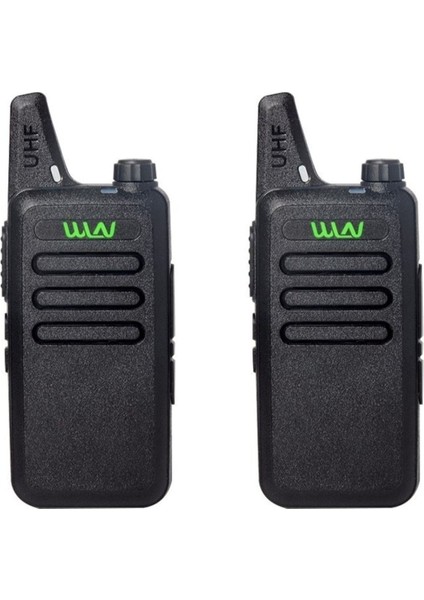 2'li 16 Kanal PMR446 Açık Alan El Telsizi, 15 Km Menzil, Pratik Kullanım