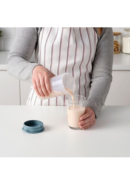 Canlı Mavi Shaker, Şık ve Dayanıklı Sıvı Taşıma Kabı fiyatları