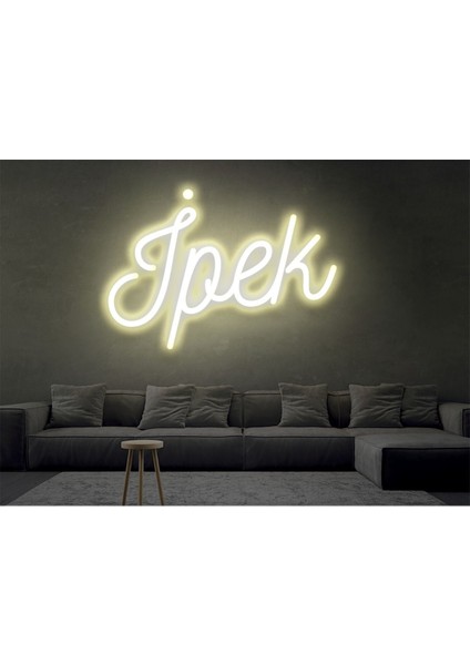 Isim Özel Neon Işık, Doğum Günü Organizasyonu Için Parlak ve Renkli Dekorasyon