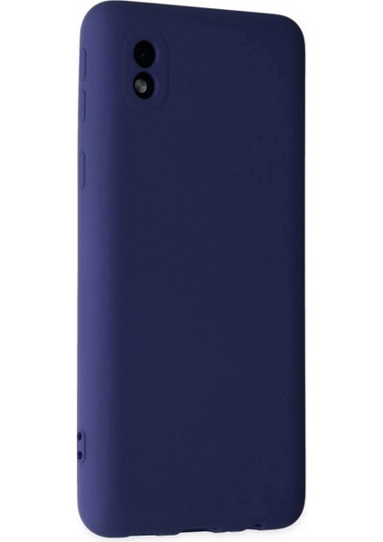 Samsung Galaxy A01 Core Kılıf Nano Içi Kadife Silikon - Lacivert fiyatları
