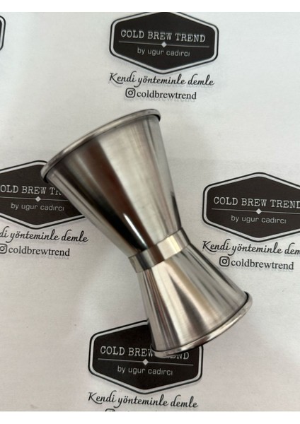 Çiftli Çelik Ölçek Jigger 20/40 Ml, Şık ve Kullanışlı Mutfak Aksesuarı fiyatları