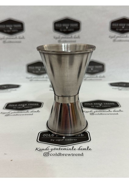 Çiftli Çelik Ölçek Jigger 20/40 Ml, Şık ve Kullanışlı Mutfak Aksesuarı fırsatları