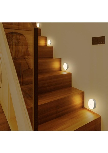 Iki Parçalı Hareket Sensörlü Şarjlı Beyaz LED Lamba, Banyo ve Mutfakta Kullanım fırsatları