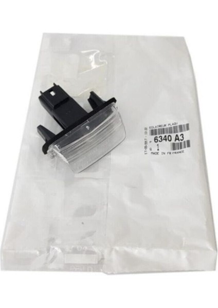 Çok Renkli Plaka Lambası, Orijinal 6340.A3206 ve 6340.A3 Modelleri