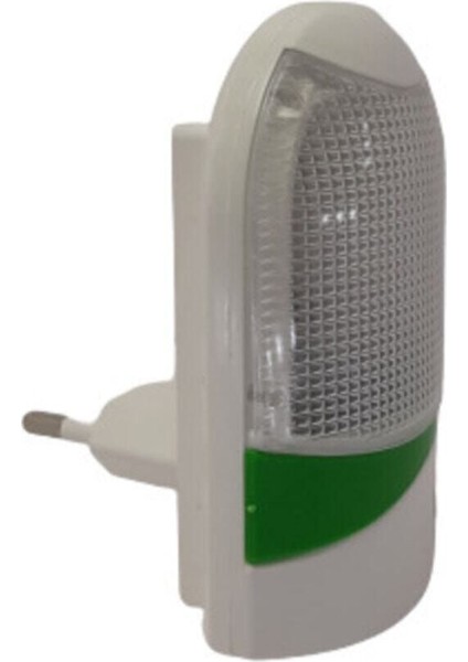 Sensörlü Gri LED Gece Lambası, Fotoselli ve Enerji Tasarruflu Aydınlatma