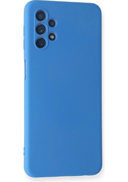 Samsung Galaxy A52 Kılıf Nano Içi Kadife Silikon - Mavi fiyatları
