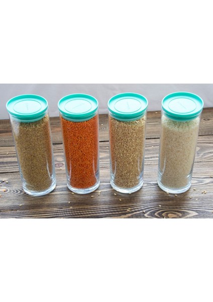 Vakum Kapaklı Cam Saklama Kabı Seti, 4'lü, Kahverengi, Pratik ve Şık Tasarım modelleri