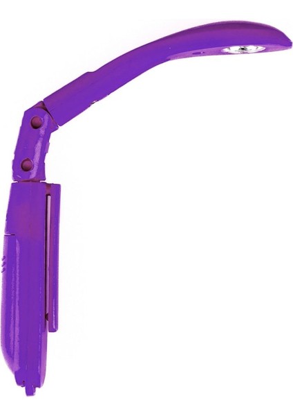 Mor Renkli Taşınabilir Kitap Okuma Işığı, Rahat ve Kullanışlı Tasarım modelleri